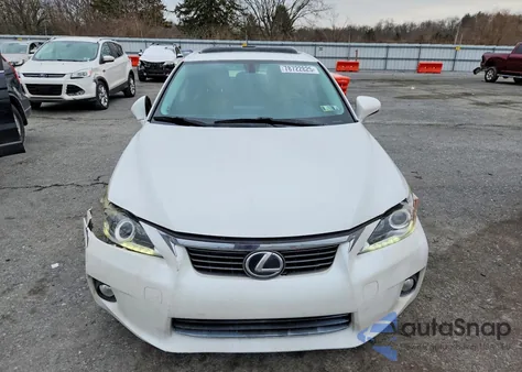 2013 Lexus Ct 200H из США, поврежденный, VIN JTHKD5BH7D2170927